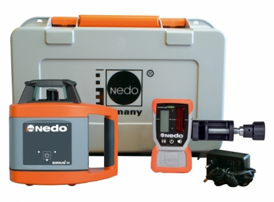Sada rotačního horizontálního laseru Nedo SIRIUS 1 H